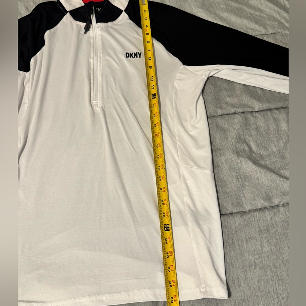 DKNY Sport Red and White long sleeve shirt! - Picture 7 of 9